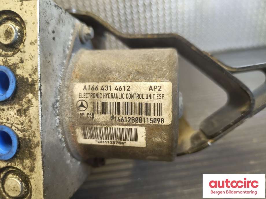 ABS sentral til Mercedes ML 2011-2015 (Fase 1) (W166) (W166) (MERCEDES|A1664314812|)