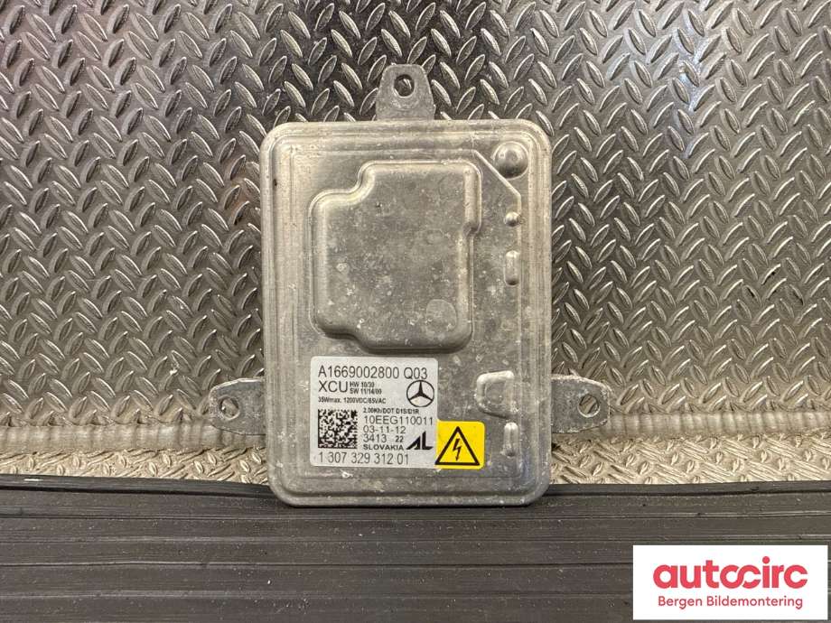 Styreenhet xenon/ballast til Mercedes B-Klasse 2011-2018 (W246) (W246) (MERCEDES|A 166 900 28 00|)