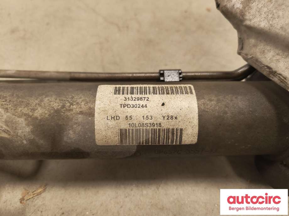 Tannstang til Volvo V70 2007-2013 (Type III, Fase 1)  (VOLVO|31329872|36050074|)
