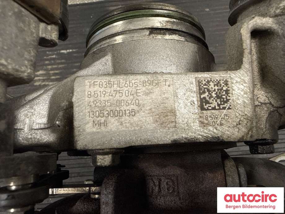 Turbo til BMW 5-Serie 2010-2017 (F10/F11) (F10/F11) (BMW|11 65 8 519 476|)