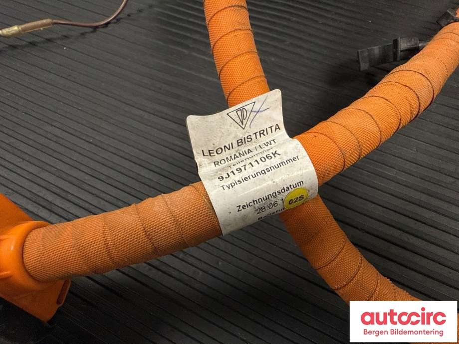 Kabel høy volt (HV) hybrid til Porsche Taycan 2019-->> (PORSCHE|9J1 971 106 T|9J1 971 106 K|)