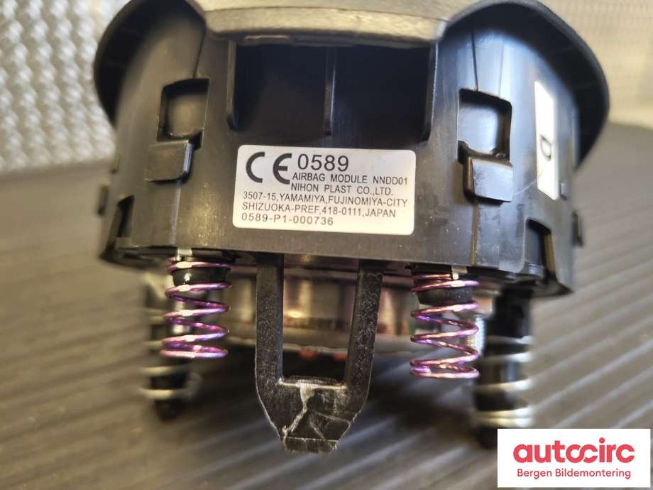 Airbag rattpute til Nissan Leaf 2018-->> (Type II)  (NISSAN|98510-5SH1A|K8510-5SH0A|)