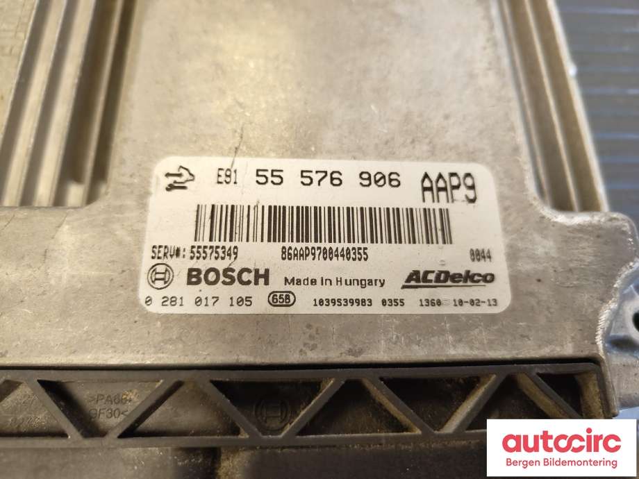 Styreenhet motor til Opel Insignia A 2009-2014  (OPEL|55575349|)