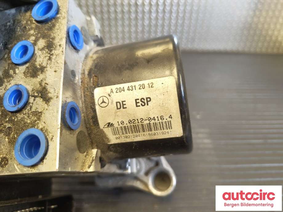 ABS sentral til Mercedes C-Klasse 2007-2011 (Fase 1) (W204) (W204) (MERCEDES|A2044315512|)