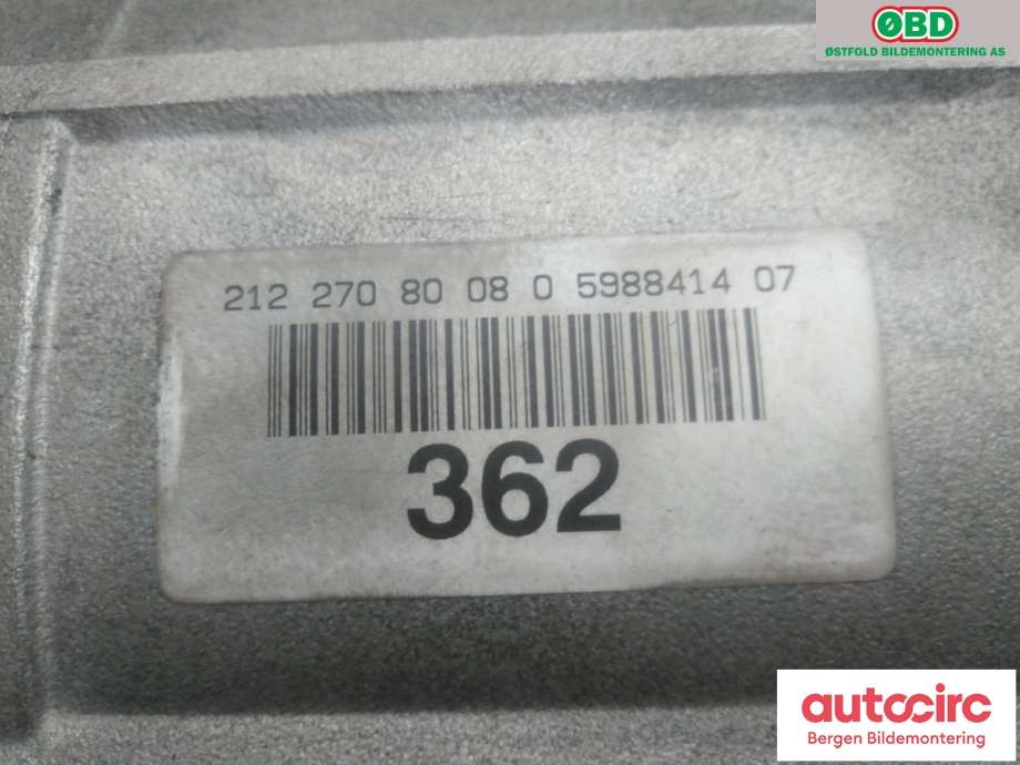 Girkasse automat til Mercedes E-Klasse 2009-2013 (Fase 1) (W212) (W212) (A 212 270 60 09|)