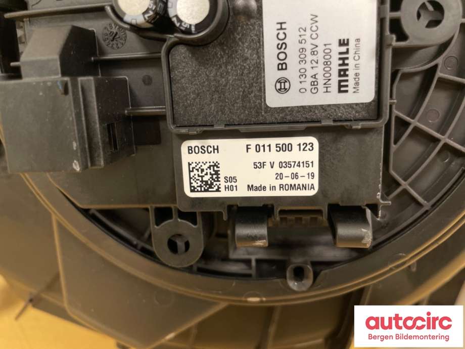 Varmeapparat motor til Volvo XC60 2017-->> (Type II)  (VOLVO|31407769|F011500123|0130309512)