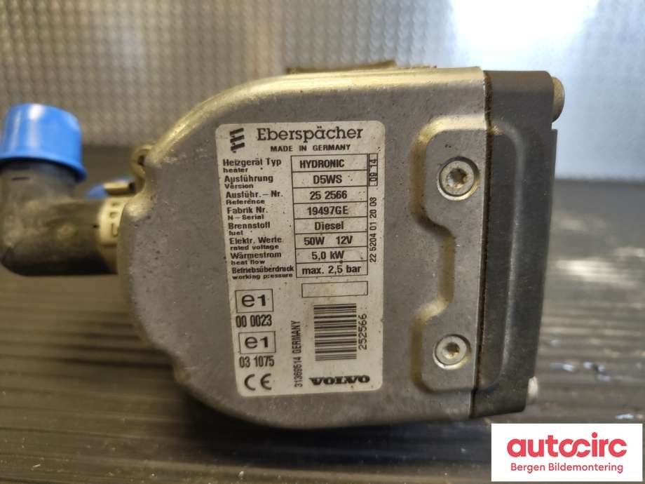 Dieselvarmer til Volvo V40 2012-2019 (VOLVO|31436569|)