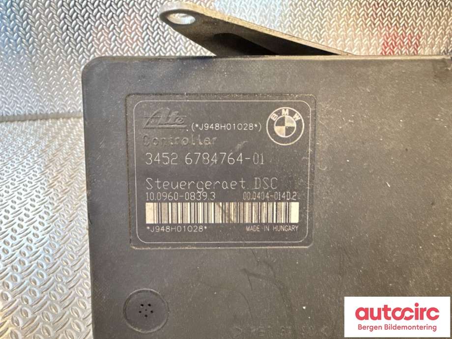 ABS sentral til BMW 1-Serie 2004-2011 (E81/E82/E87/E88) (E81/E82/E87/E88) (BMW|34 51 2 460 463|)