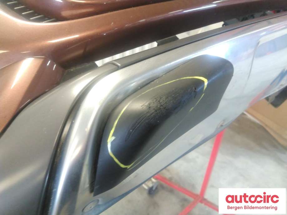 Støtfanger foran til Peugeot 508 2011-2014 (Type I, Fase 1) (PEUGEOT|16 077 105 80|)