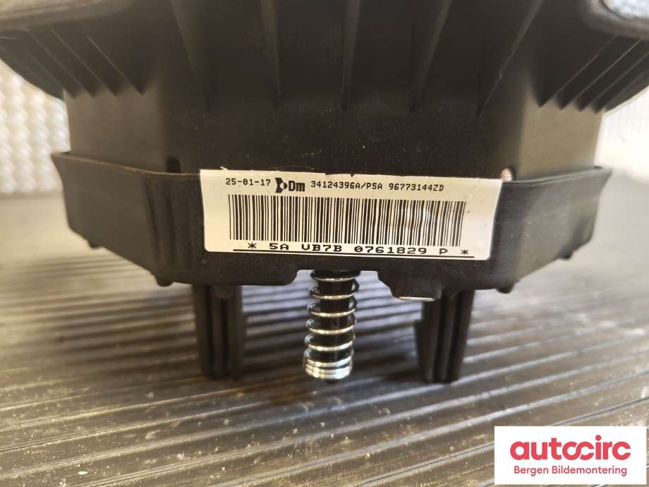 Airbag rattpute til Peugeot Partner 2015-2019 (Type II, Fase 2) (PEUGEOT|96 773 144 ZD|)