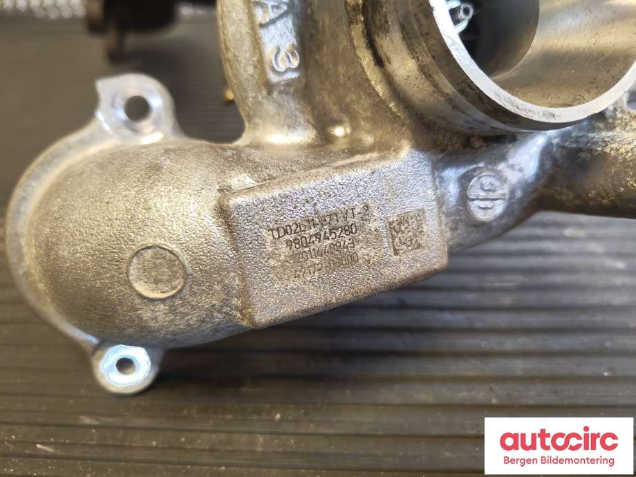 Turbo til Peugeot Partner 2015-2019 (Type II, Fase 2)  (PEUGEOT|98 049 452 80|98 420 965 80|)