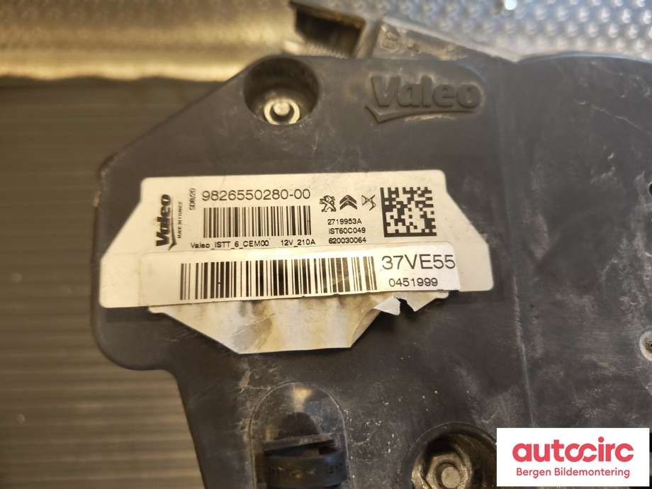 Dynamo til Peugeot Expert 2016-->> (Type III) (PEUGEOT|98 265 502 80|)