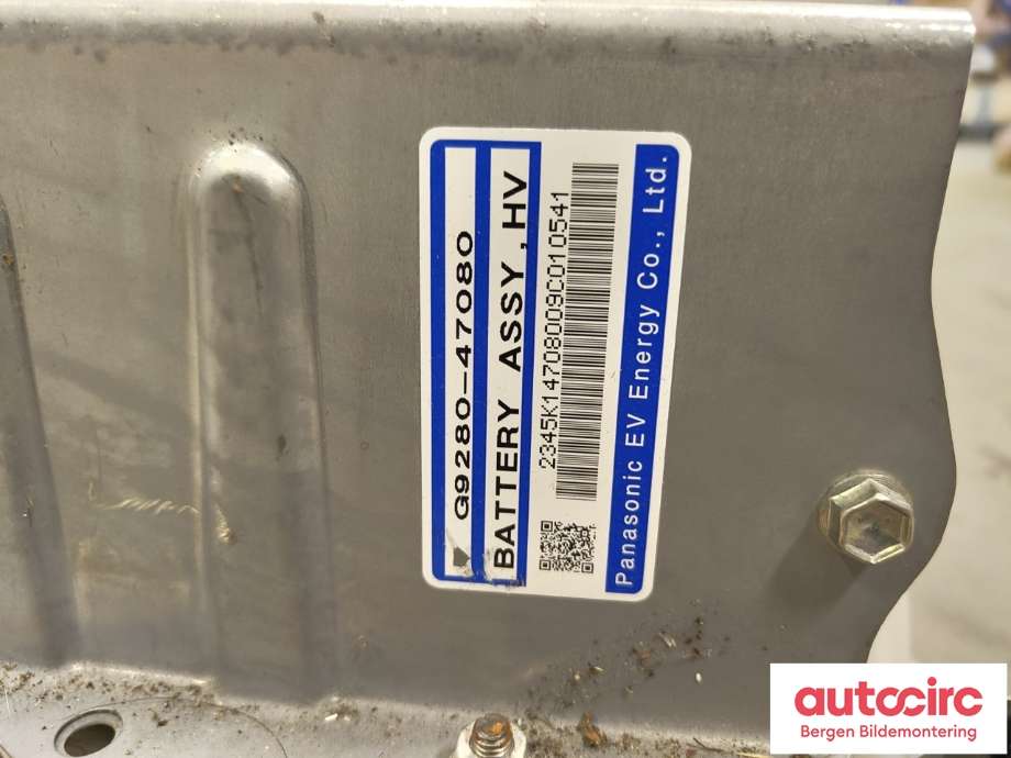 Batteripakke elbil til Toyota Prius 2009-2016 (Type III) (COMBI) (COMBI) (TOYOTA|G951047060|G951047064|)