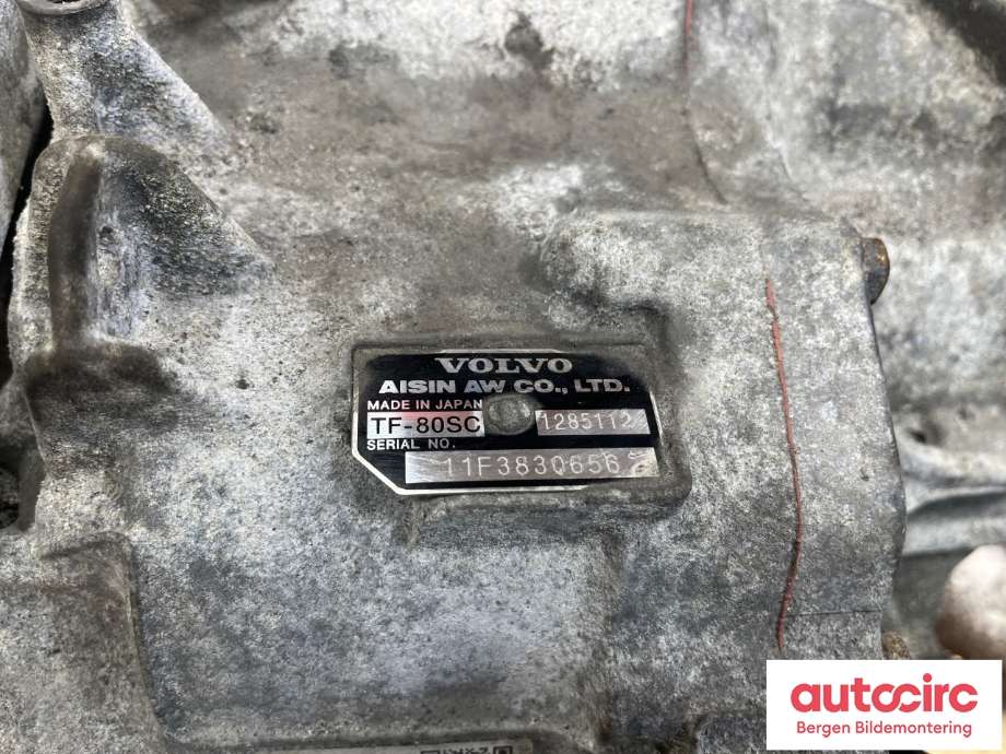Girkasse automat til Volvo XC70 2008-2013 (Type II, Fase 1)  (VOLVO|36050945|)
