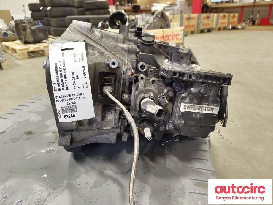 Girkasse automat til Peugeot 508 2011-2014 (Type I, Fase 1)  (PEUGEOT|2231 S7|16 087 207 80|)