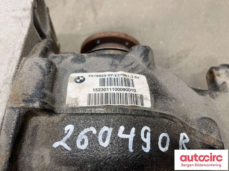 Kardang klokke bak til BMW 1-Serie 2004-2011 (E81/E82/E87/E88) (E81/E82/E87/E88) (BMW|33 10 7 519 925|)