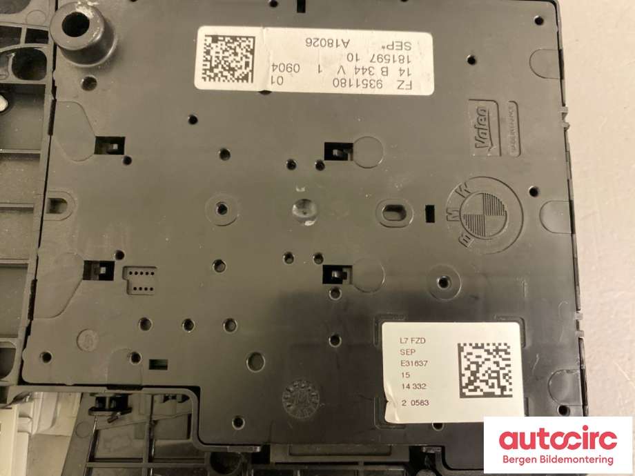 Tak konsoll til BMW 4-Serie 2013-2020 (F32/F33/F36) (F32/F33/F36) (BMW|61316999738||9351180)