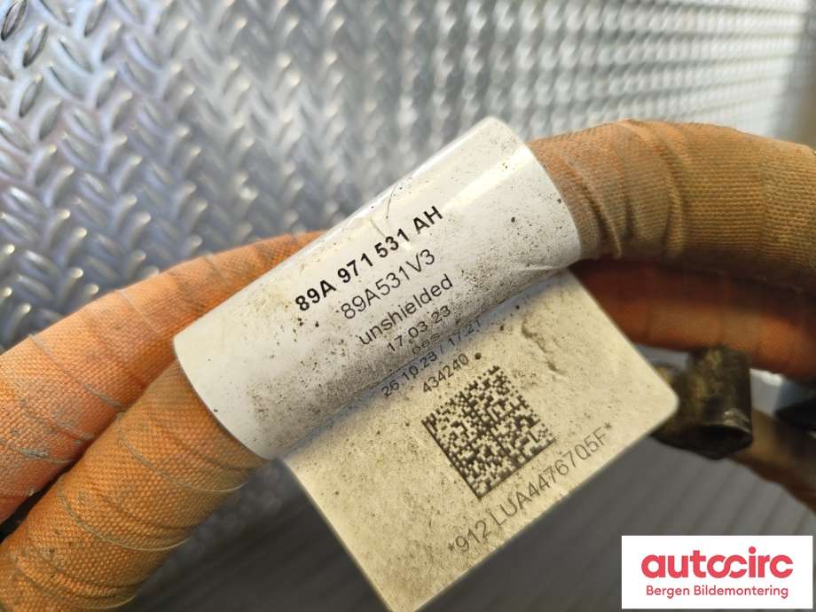 Kabel høy volt (HV) hybrid til Audi Q4 e-tron 2021-->> (AUDI|89A 971 531 AH|)