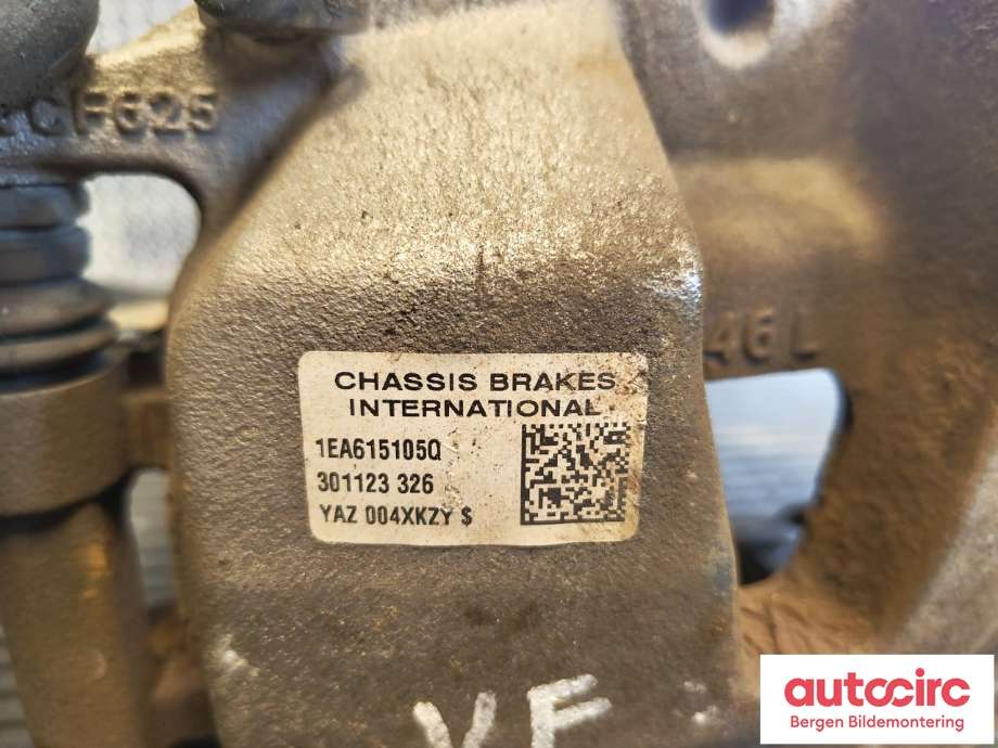 Bremsecaliper venstre foran til Audi Q4 e-tron 2021-->> (AUDI|1EA 615 123 B|)