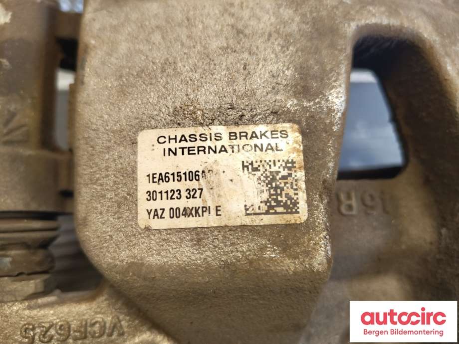 Bremsecaliper høyre foran til Audi Q4 e-tron 2021-->>  (AUDI|1EA 615 124 B|)