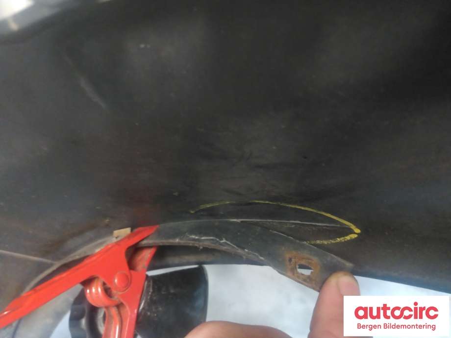 Støtfanger bak til Audi TT 2006-2014 (Type II) (AUDI|8J0 807 303 E|)
