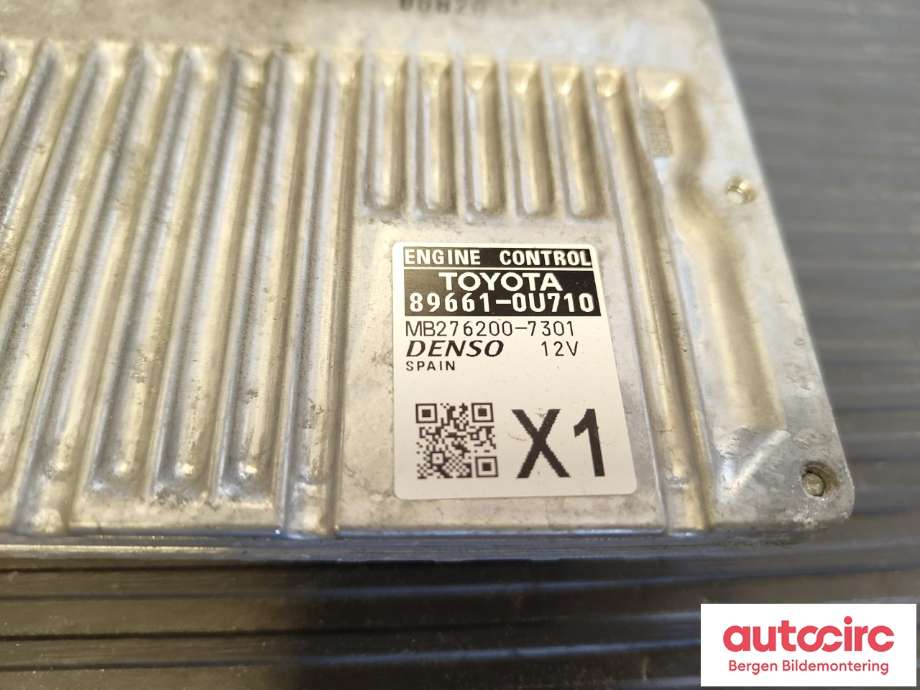 Styreenhet motor til Toyota Yaris 2014-2020 (Type III, Fase 2) (TOYOTA|896610U710|)
