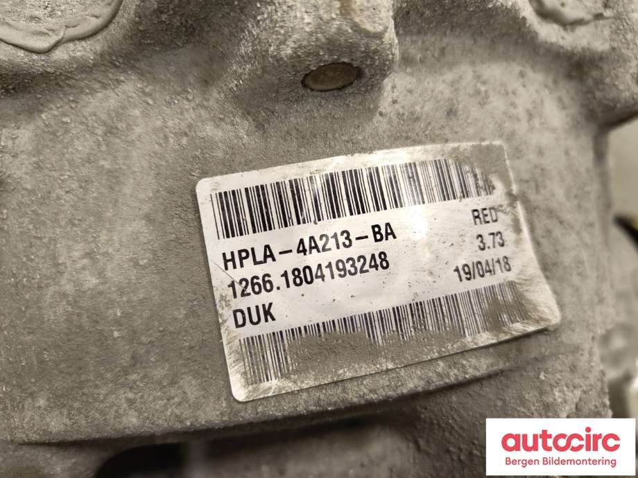 Kardang klokke bak til Land Rover Range Rover 2013-->> (Type IV) (LAND-ROVER|HPLA4A213NA|LR091694|LR161846)