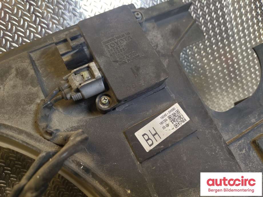 Kjølevifte til Toyota Yaris 2014-2020 (Type III, Fase 2) (TOYOTA|167110M100|)