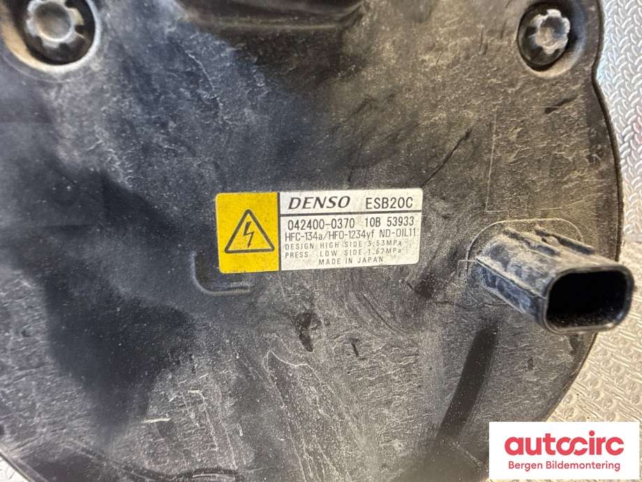 Aircondition kompressor til Toyota C-HR 2016-->>  (TOYOTA|8837047092|)