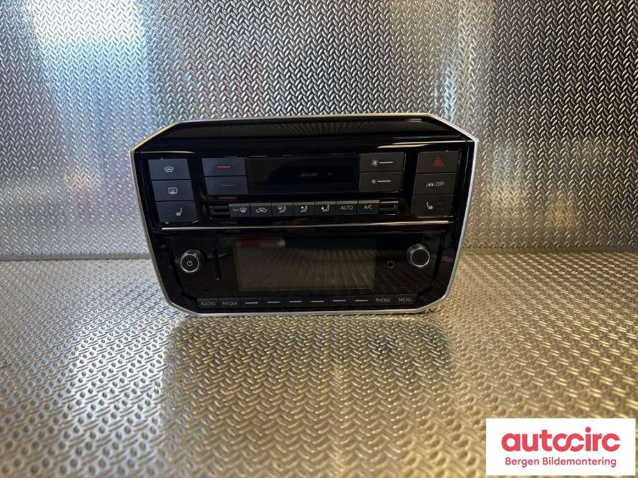 Bilstereo til Seat Mii electric 2019-->>  (SEAT|12E 907 044 D|12S 035 869|)