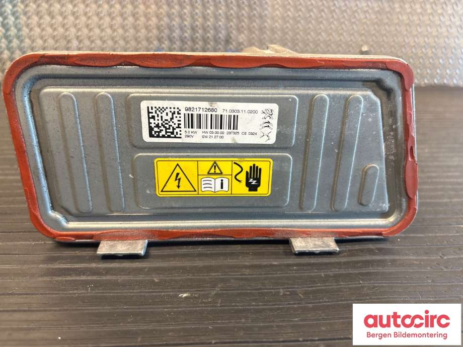 Varmeapparat register til Opel Corsa F 2019-->>  (OPEL|9821712680|)