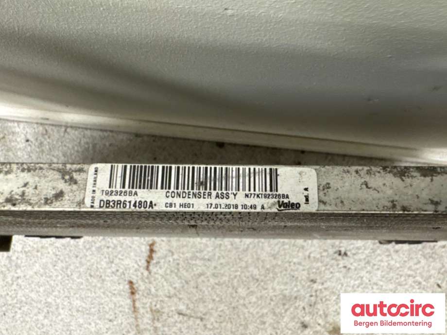 Radiator (manuell gir) til Mazda CX-3 2015-2022  (MAZDA|DB3R-61-480A|T92326BA)