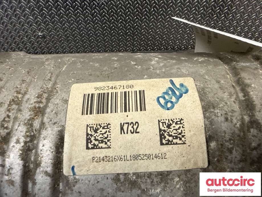 Katalysator til Peugeot Expert 2016-->> (Type III)  (PEUGEOT|98 234 671 80|)