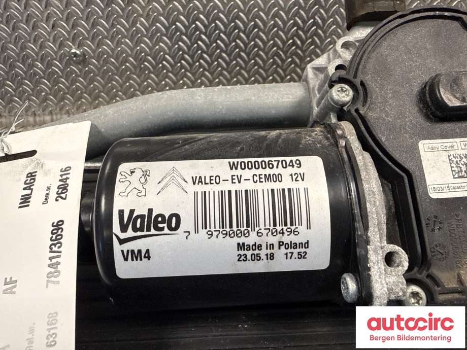 Viskeroverføring til Peugeot Expert 2016-->> (Type III) (PEUGEOT|98 084 652 80|)