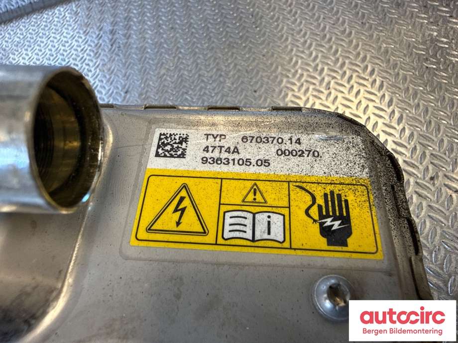 Varmeapparat register til BMW i3 2013-2022 (BMW|64 12 5 A66 202|64 12 9 873 690|)