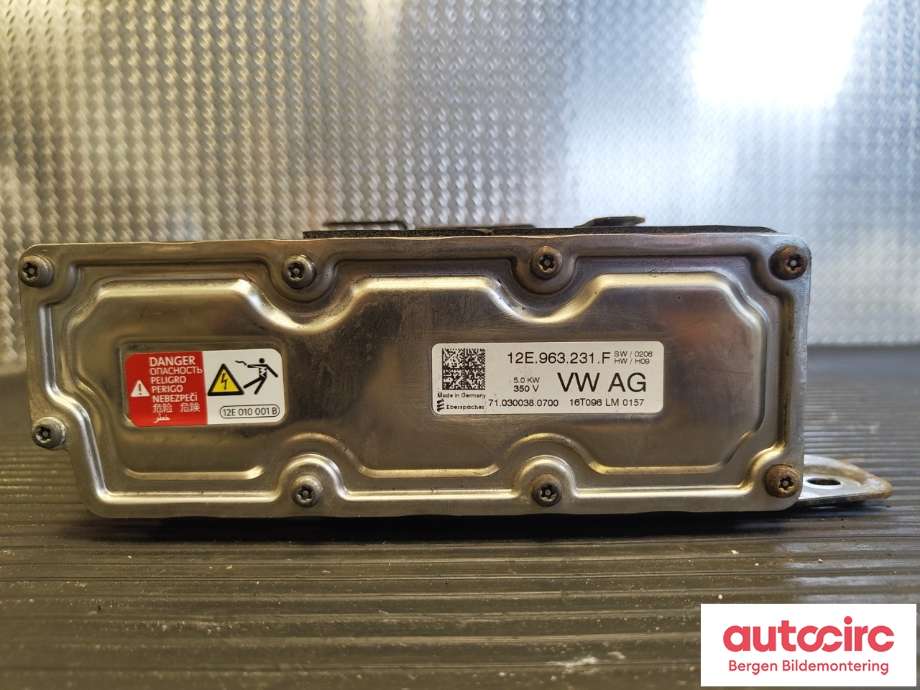 Varmeapparat register til VW e-Golf 2014-2017 (Fase 1)  (VOLKSWAGEN|5QE 819 013 R|)