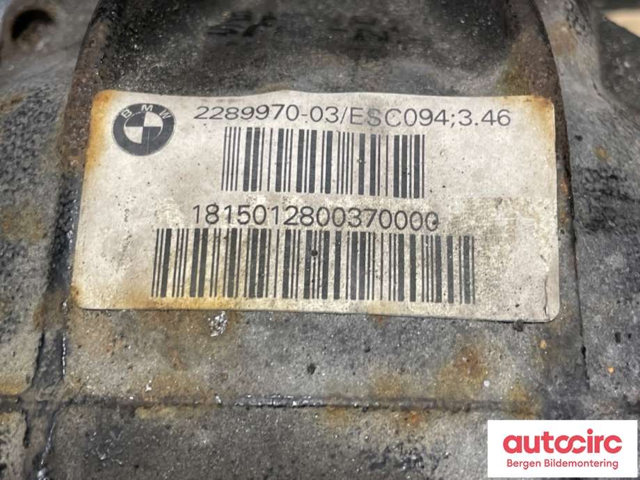 Kardang klokke bak til BMW 4-Serie 2013-2020 (F32/F33/F36) (F32/F33/F36) (BMW|33 10 8 090 464|2289970-03)
