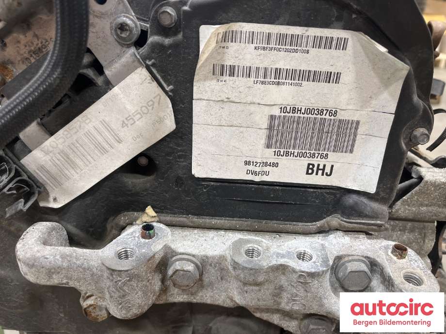 Motor diesel til Peugeot Expert 2016-->> (Type III) (PEUGEOT|16 135 714 80|)