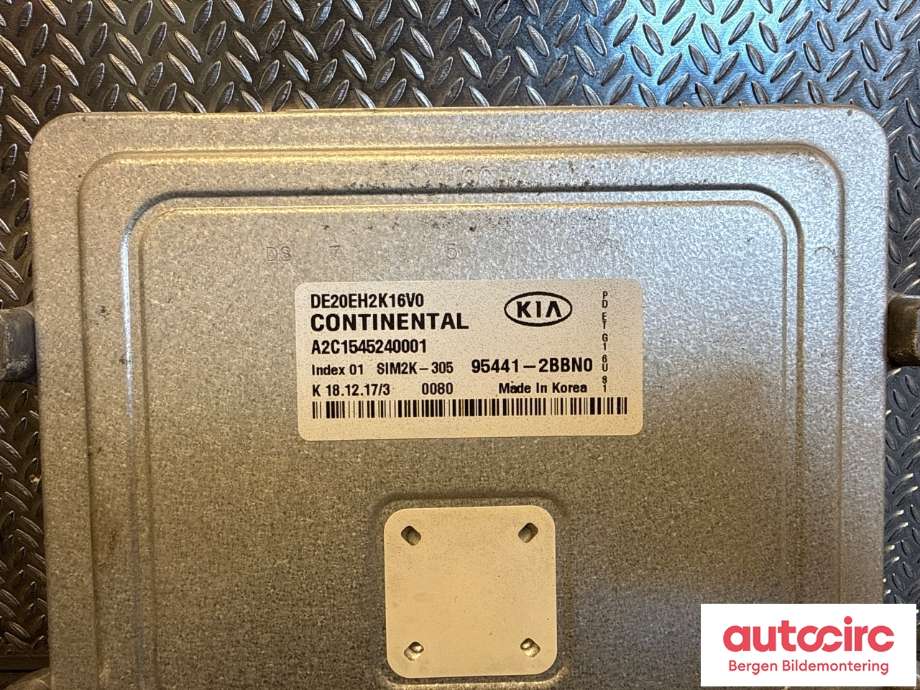 Styreenhet girkasse til Kia Niro 2016-2021  (KIA|95441 2BBN0|)