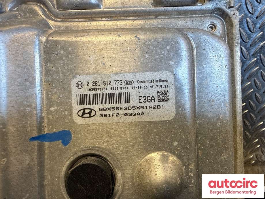 Styreenhet motor til Hyundai i20 2015-2020 (Type II) (HYUNDAI|391F20 3GA0|)
