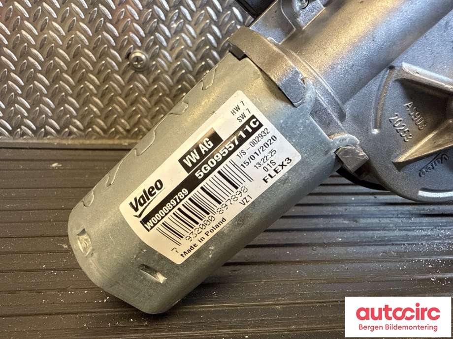 Viskermotor bakrute til VW e-Golf 2014-2017 (Fase 1)  (VOLKSWAGEN|5G0 955 711 D|5G0 955 711 C|)