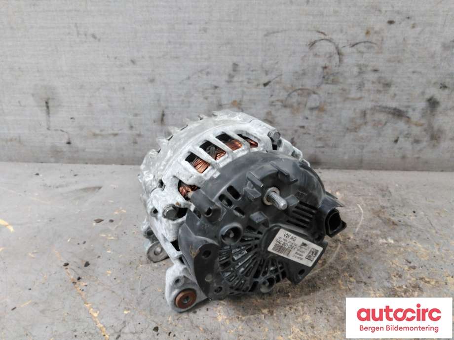 Dynamo til VW Golf VII 2012-2017 (Fase 1)  (VOLKSWAGEN|04E 903 023 K|)