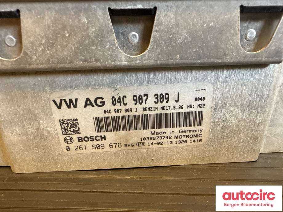 Styreenhet motor til VW Polo 2014-2017 (Type V, Fase 2) (VOLKSWAGEN|04C 906 057 A||04C 907 309 J)