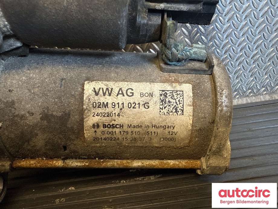 Starter til VW Polo 2014-2017 (Type V, Fase 2)  (VOLKSWAGEN|02M 911 021 G|)