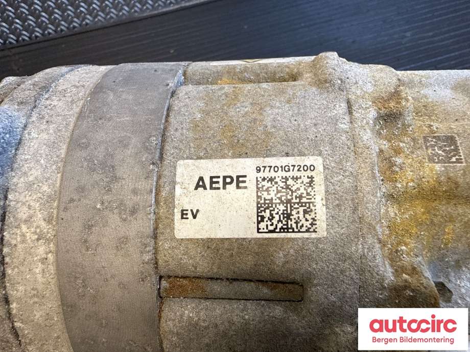 Aircondition kompressor til Hyundai Ioniq Electric 2019-->> (Fase 2) (HYUNDAI|97701G 7200|)