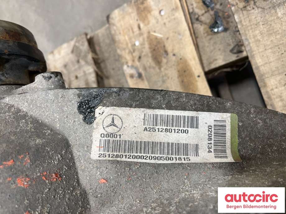 Girkasse automat til Mercedes ML 2005-2011 (W164) (W164) (MERCEDES|A 164 270 48 02|A 209 250 07 02|)