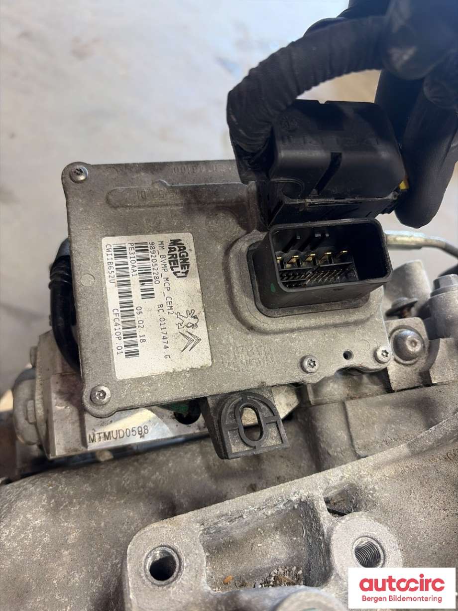 Girkasse manuell 6-trinn til Citroën Berlingo 2015-2019 (Type II, Fase 2) (CITROEN|16 122 418 80|)