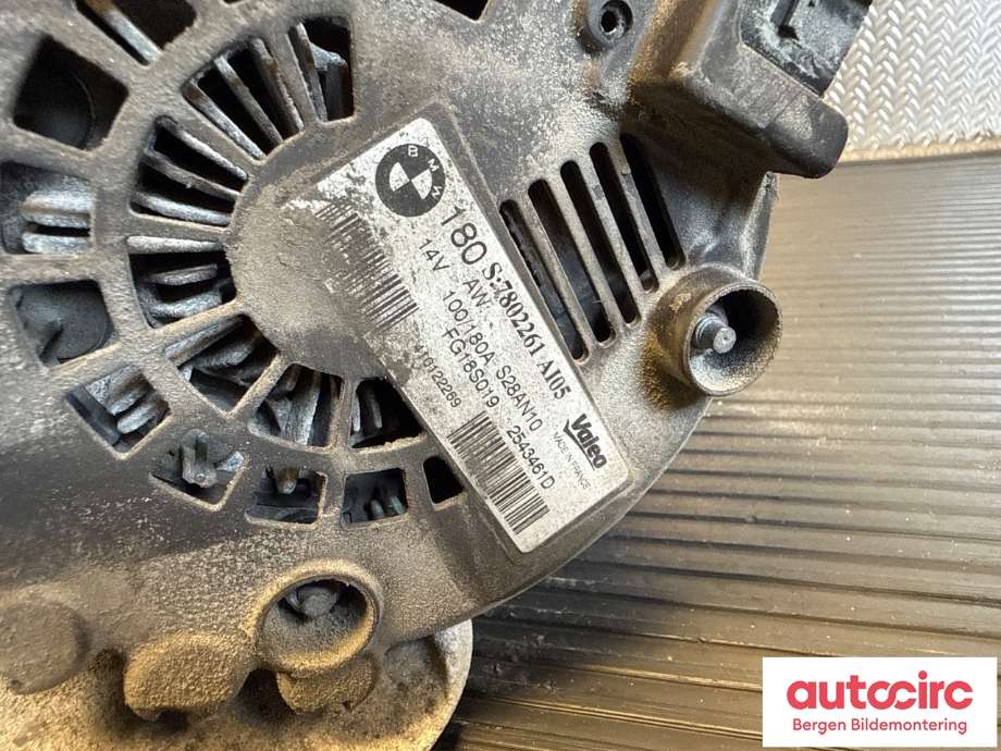 Dynamo til BMW 1-Serie 2004-2011 (E81/E82/E87/E88) (E81/E82/E87/E88) (BMW|12 31 7 802 619|)