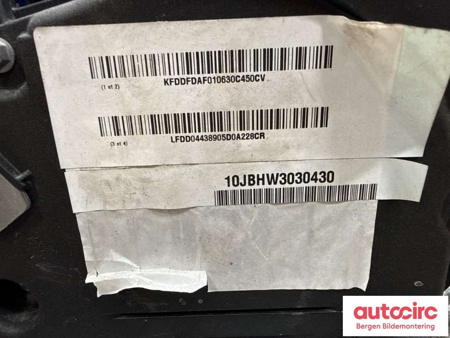 Motor diesel til Citroën Berlingo 2015-2019 (Type II, Fase 2)  (CITROEN|16 144 168 80|)
