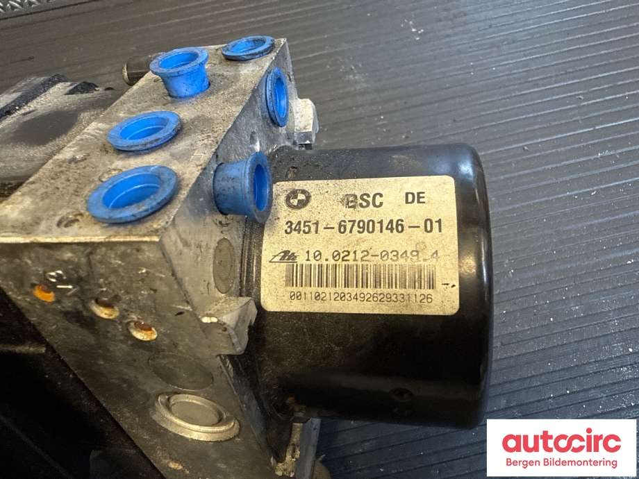 ABS sentral til BMW 3-Serie 2005-2011 (E90/E91/E92/E93) (E90/E91/E92/E93) (BMW|34 51 2 460 437|)